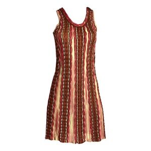 Missoni Vibrant Striped Midi Dress